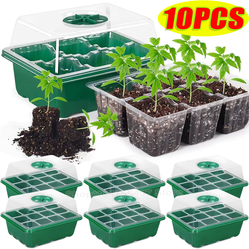 Propagation Tray Dome - Seed Starter Kit met verstelbare vochtigheidskoepel