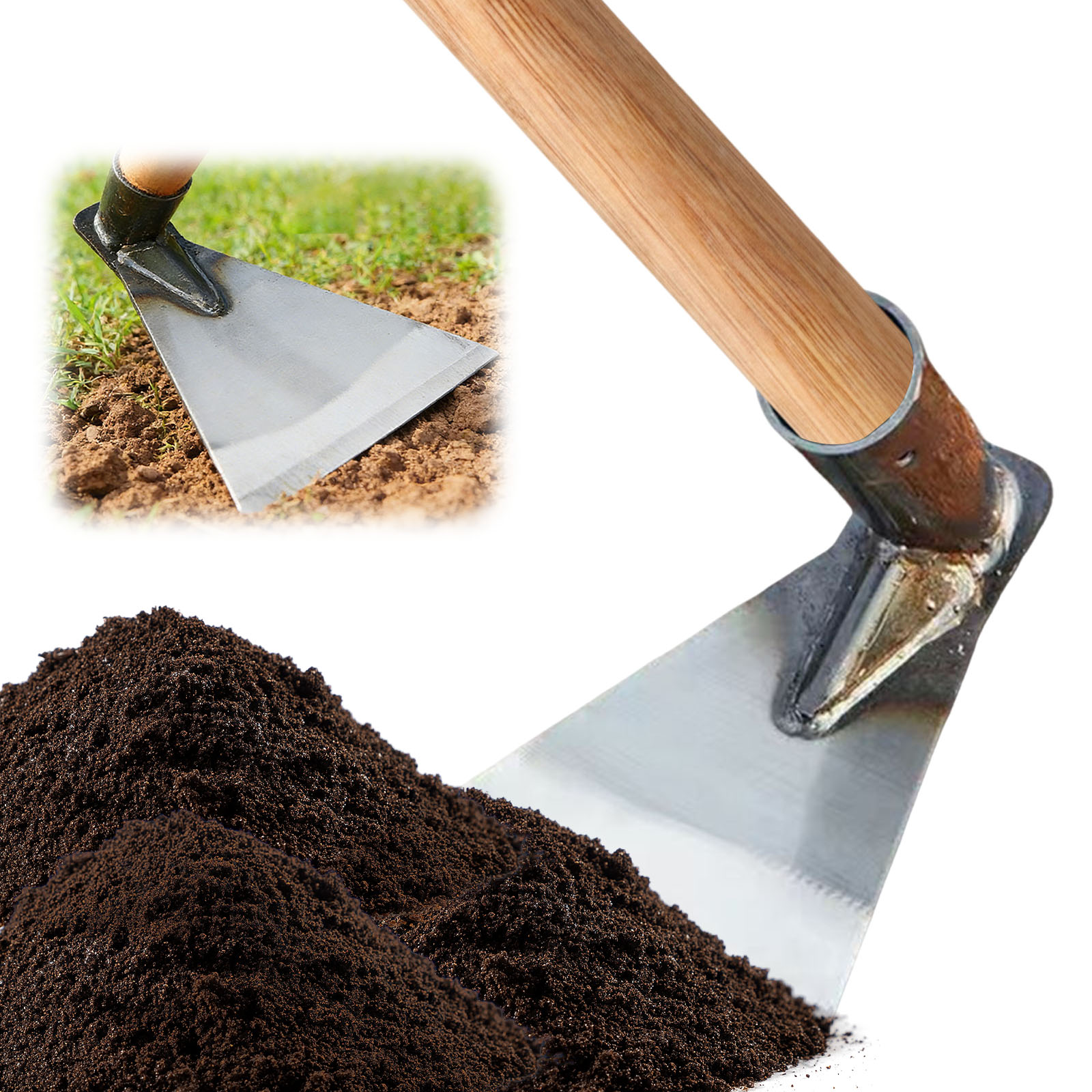 Gardening Tools Drawing - Tuingereedschap voor het wieden van onkruid,