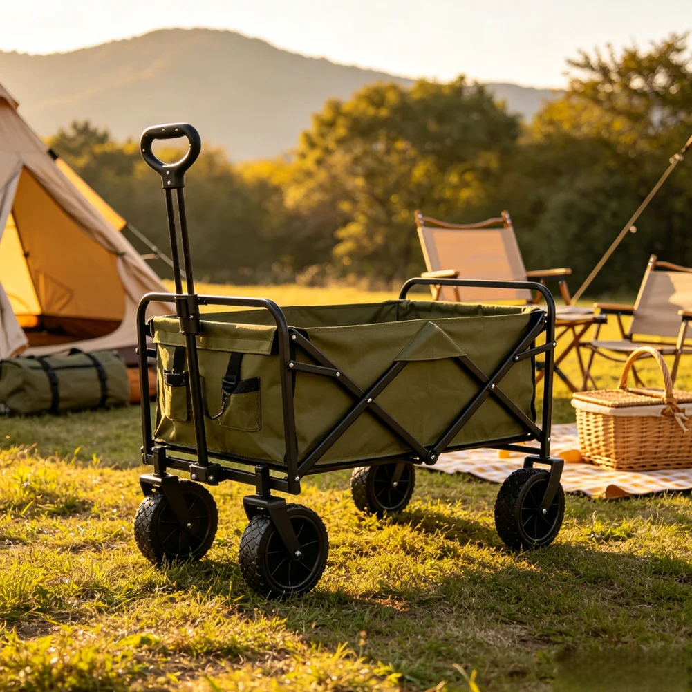 Gardening Tools Store - Vervangende opvouwbare wagenwielen voor tuinkarren, campingkarren,
