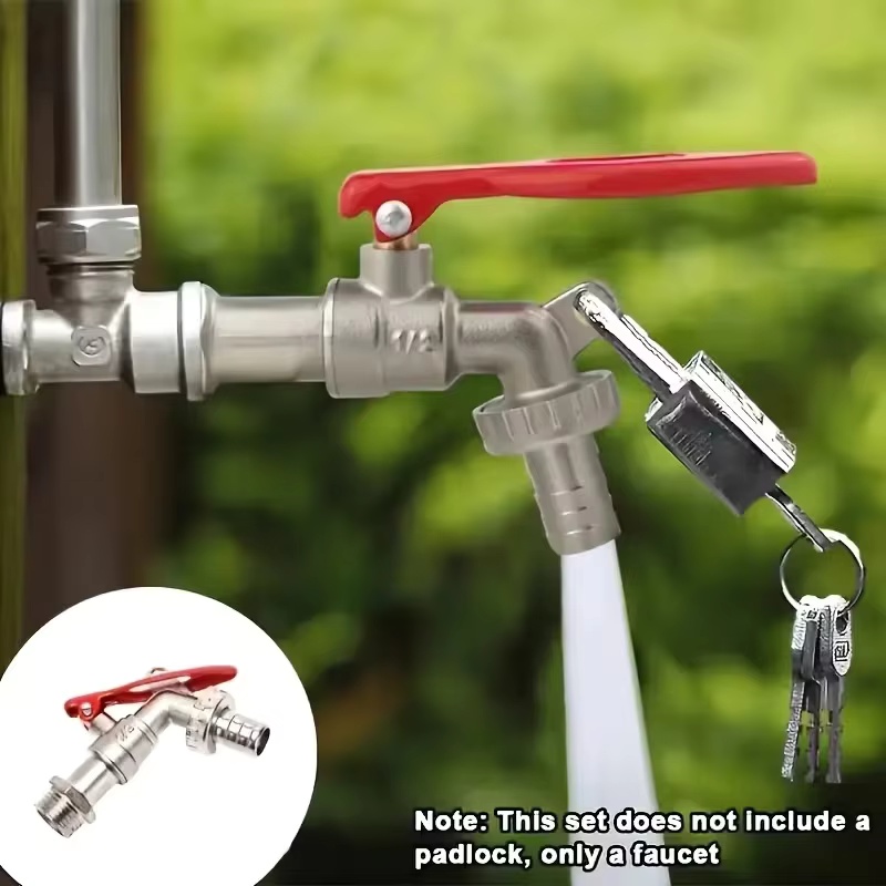 Gardening Tools For Home - 1Pc 1/2 Inch Zinklegering Kraan Tuin