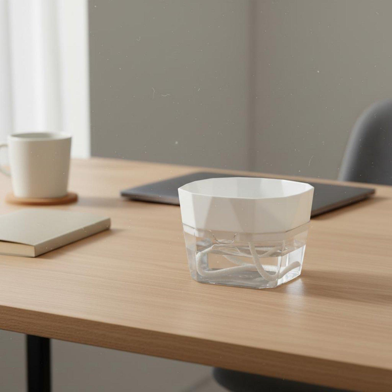 Self-Watering Planter - Hydroponische vaas met twee lagen, zelfwaterende
