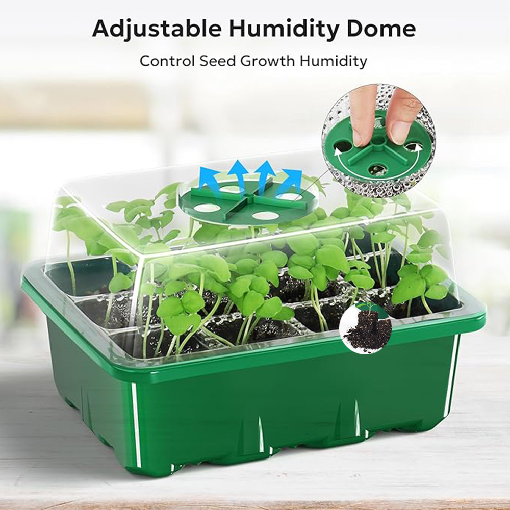 Propagation Tray Dome - 10 stks/set Zaailing Trays Zaad Starter