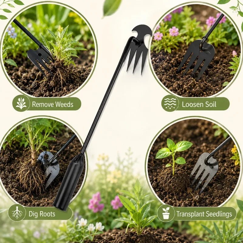 2-in-1 Tuinhark Handmatige Zaa - Gardening Tools To Remove Grass recensie en prijs