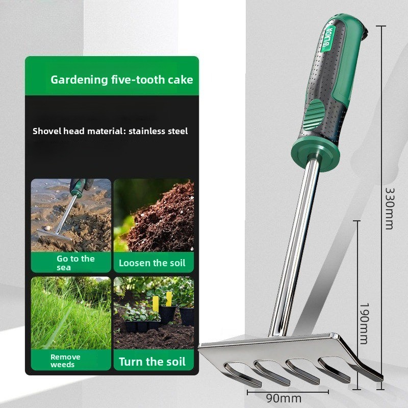 5-delige set roestvrijstalen t - Spade Digging Fork recensie en prijs