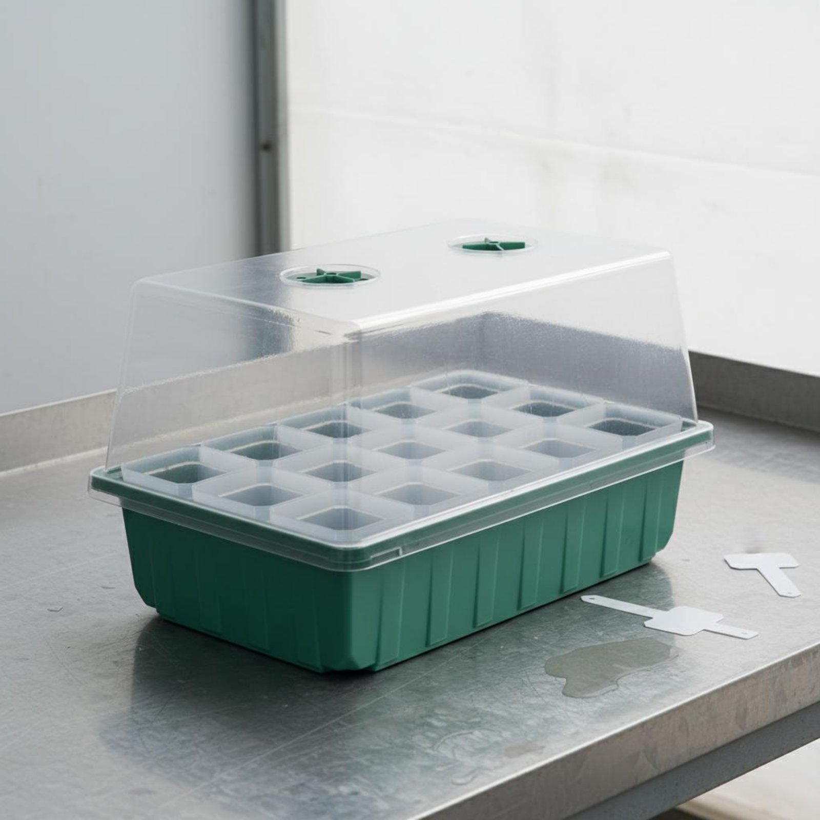 Mini-kas kweekbak met transpar - Propagation Tray Dome recensie en prijs