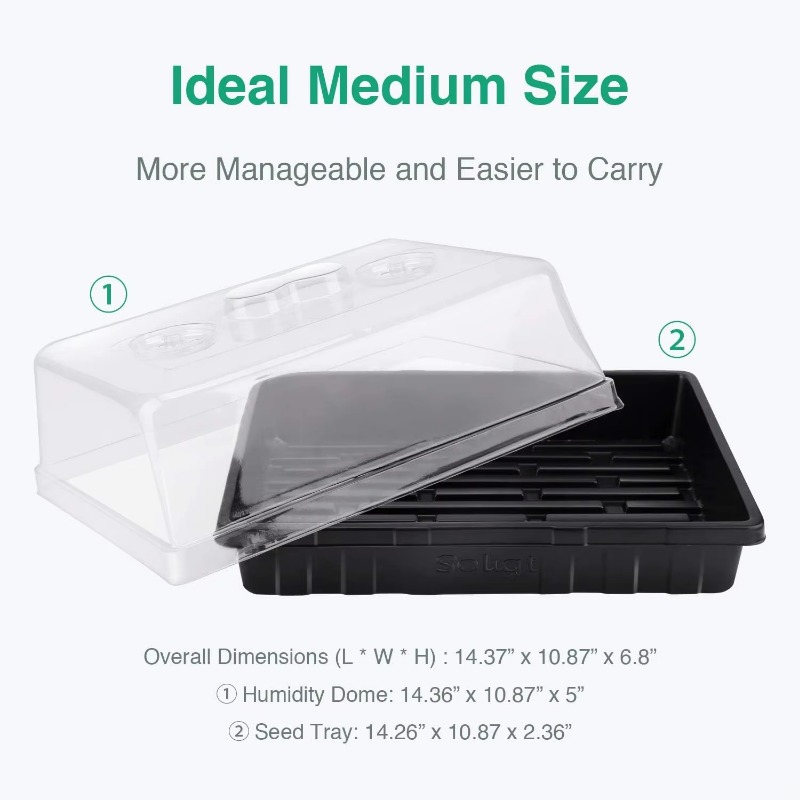 5-inch plastic vochtigheidskoe - Propagation Tray Dome recensie en prijs