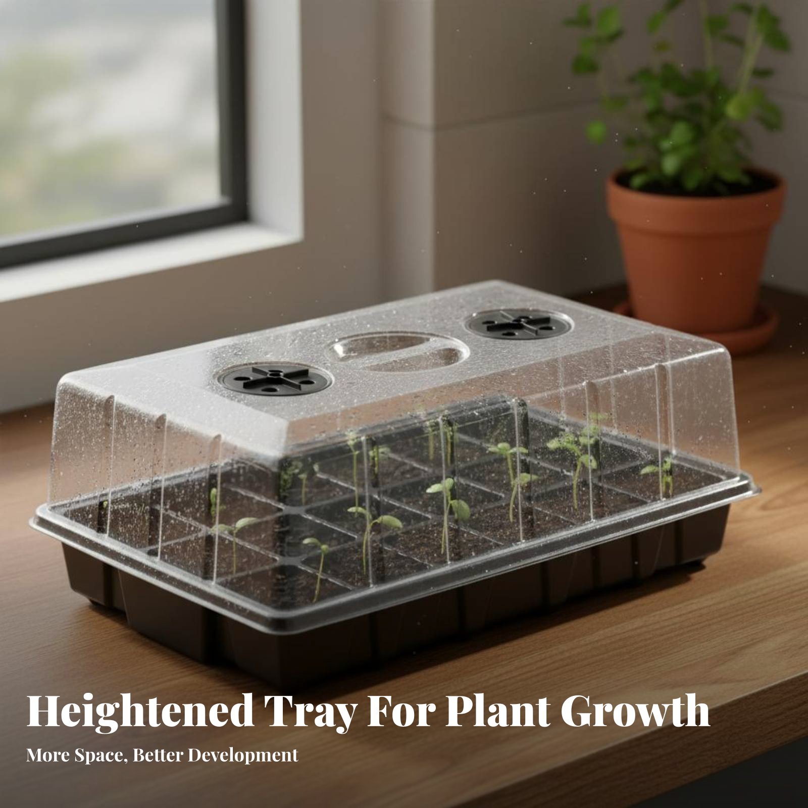 24-delige kweekbak met transpa - Propagation Tray Dome recensie en prijs