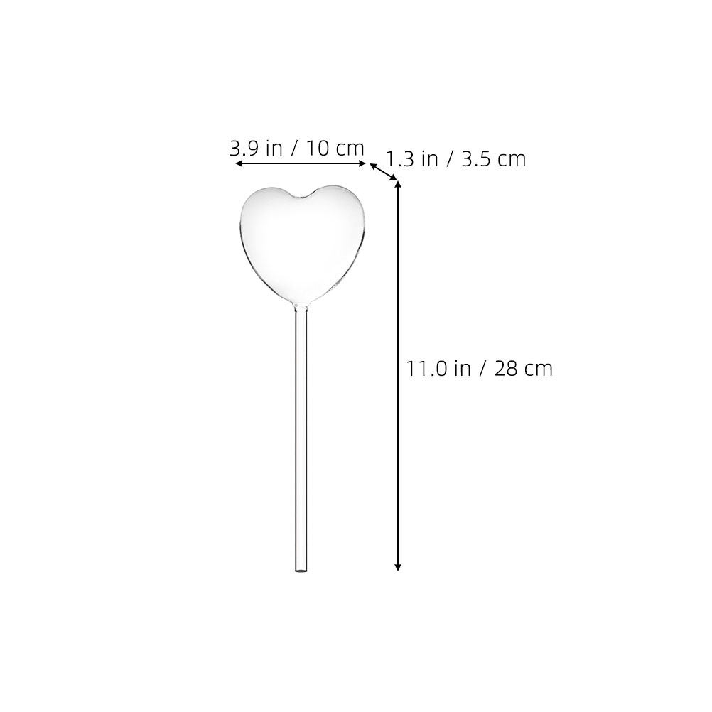 3 stuks hartvormige glazen zel - Gardening Tools For Home recensie en prijs