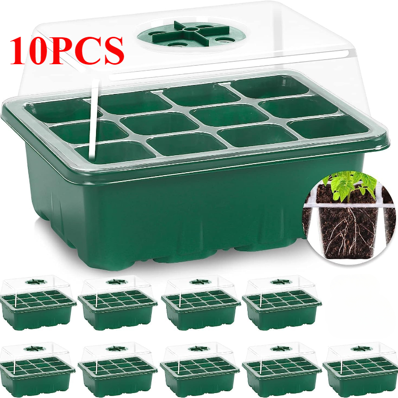 10 STKS Zaailing Trays Zaad St - Propagation Tray Dome recensie en prijs