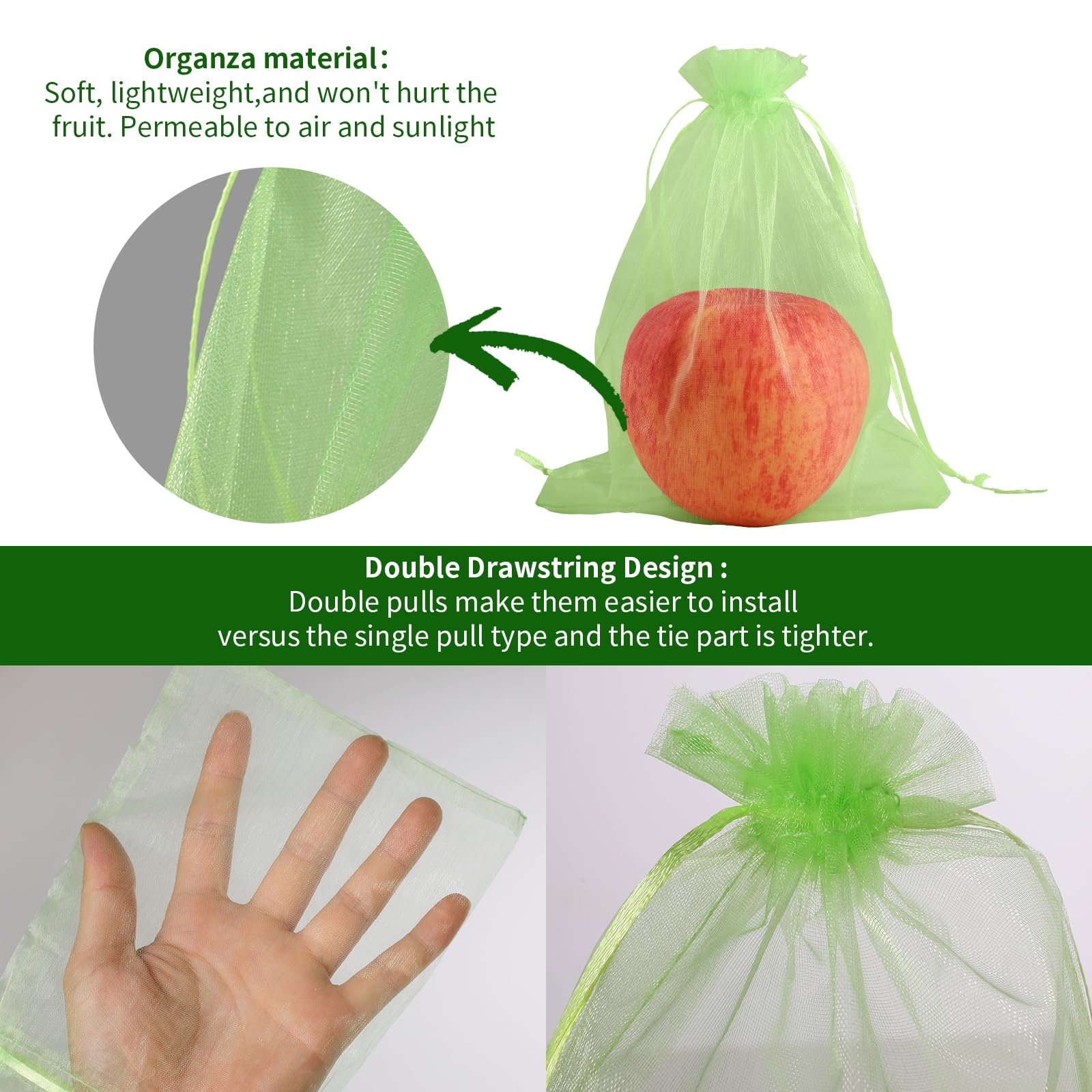 2026 Nieuwe Fruitbeschermingsn - Grow Bags recensie en prijs