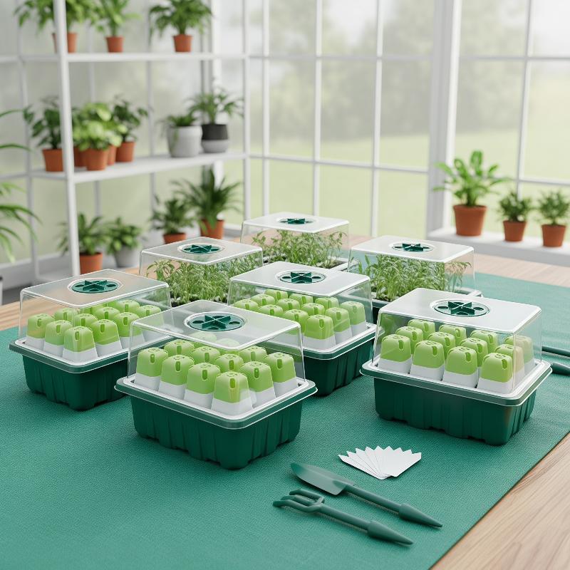 1Set Zaad Starter Tray Mini Ka - Propagation Tray Dome recensie en prijs