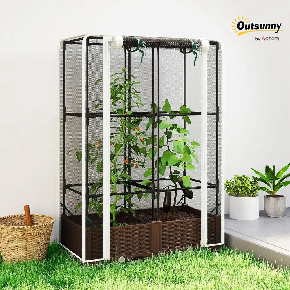Verhoogd tuinbed met pergola,  - Self-Watering Planter recensie en prijs