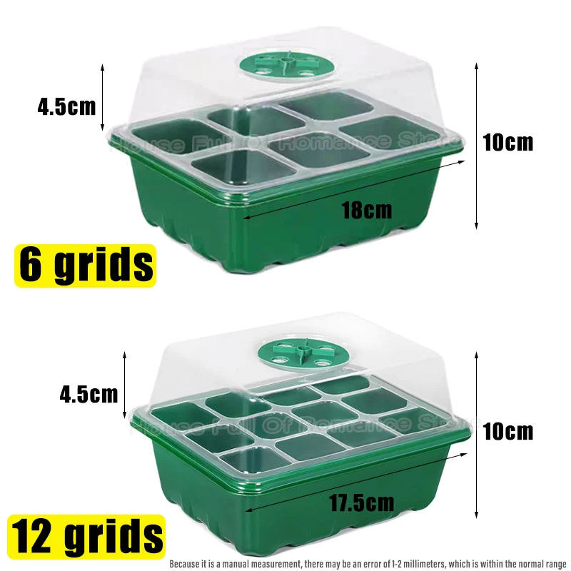 6/12-delige kweekbakjes zaadst - Propagation Tray Dome recensie en prijs