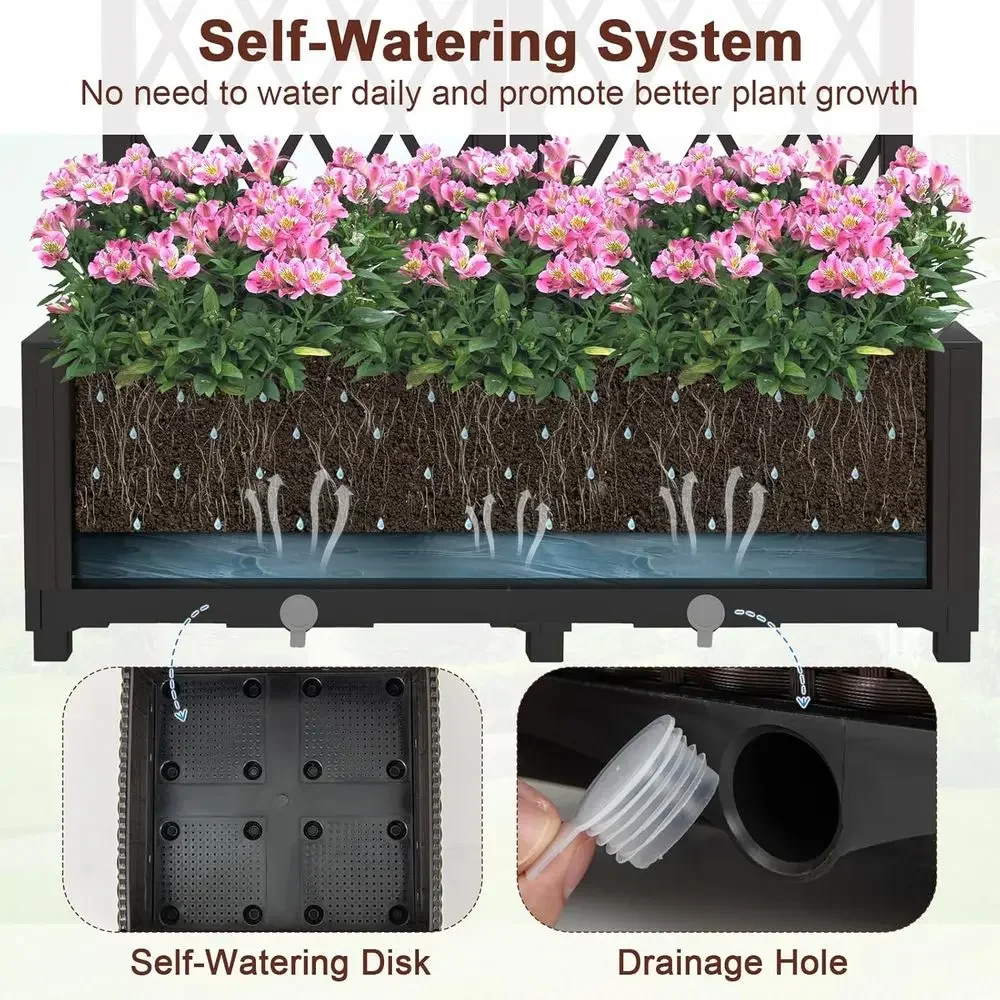 Verhoogde moestuinbakken met p - Self-Watering Planter recensie en prijs