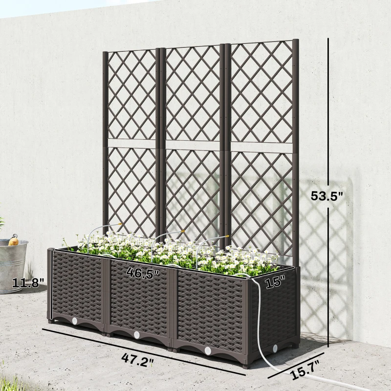Buiten plantenbak, praktische  - Self-Watering Planter recensie en prijs
