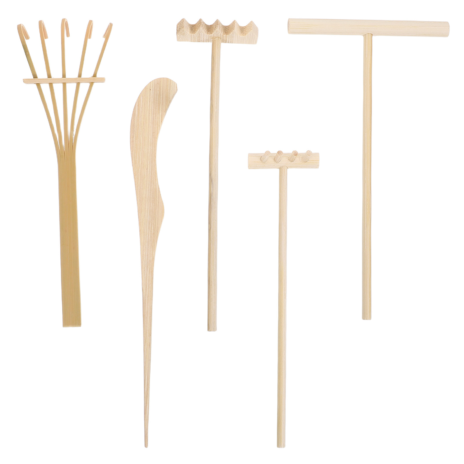5 stuks mini bamboe zandtuin h - Gardening Tools Drawing recensie en prijs