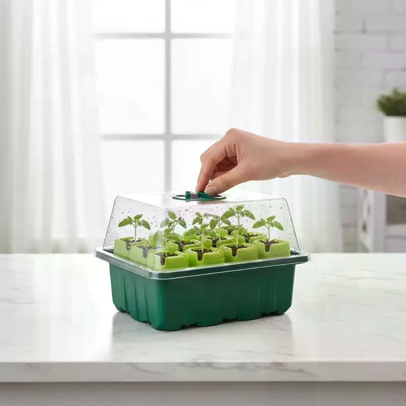 Zaaitray met vochtigheidskoepe - Propagation Tray Dome recensie en prijs