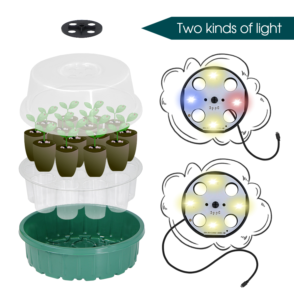 Ronde Zaad Starterbak met Voll - Propagation Tray Dome recensie en prijs