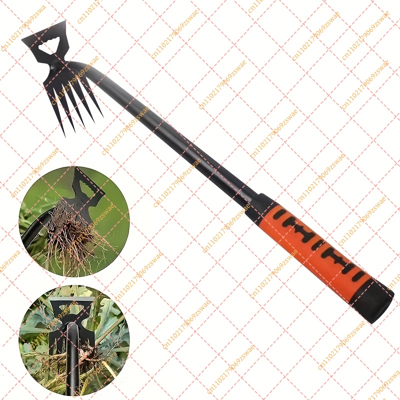 2-in-1 koolstofstalen tuinafwe - Gardening Tools To Remove Grass recensie en prijs