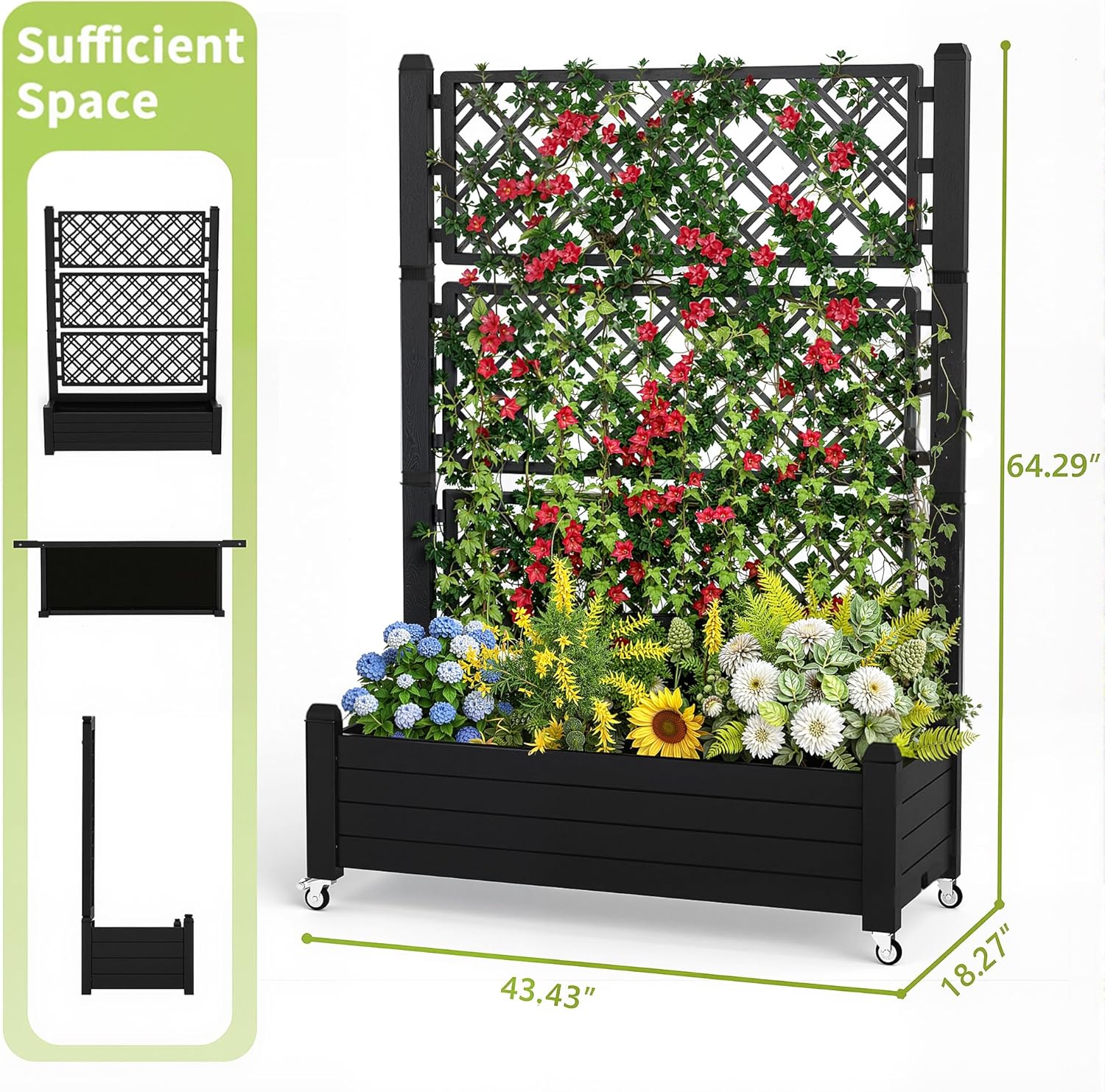 Verhoogde moestuinbak met perg - Self-Watering Planter recensie en prijs