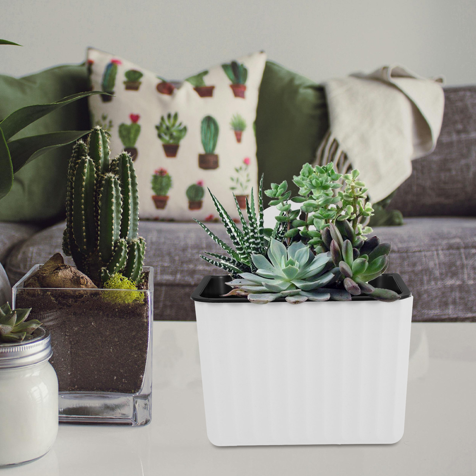 2 stuks zelfwatergevende bloem - Self-Watering Planter recensie en prijs
