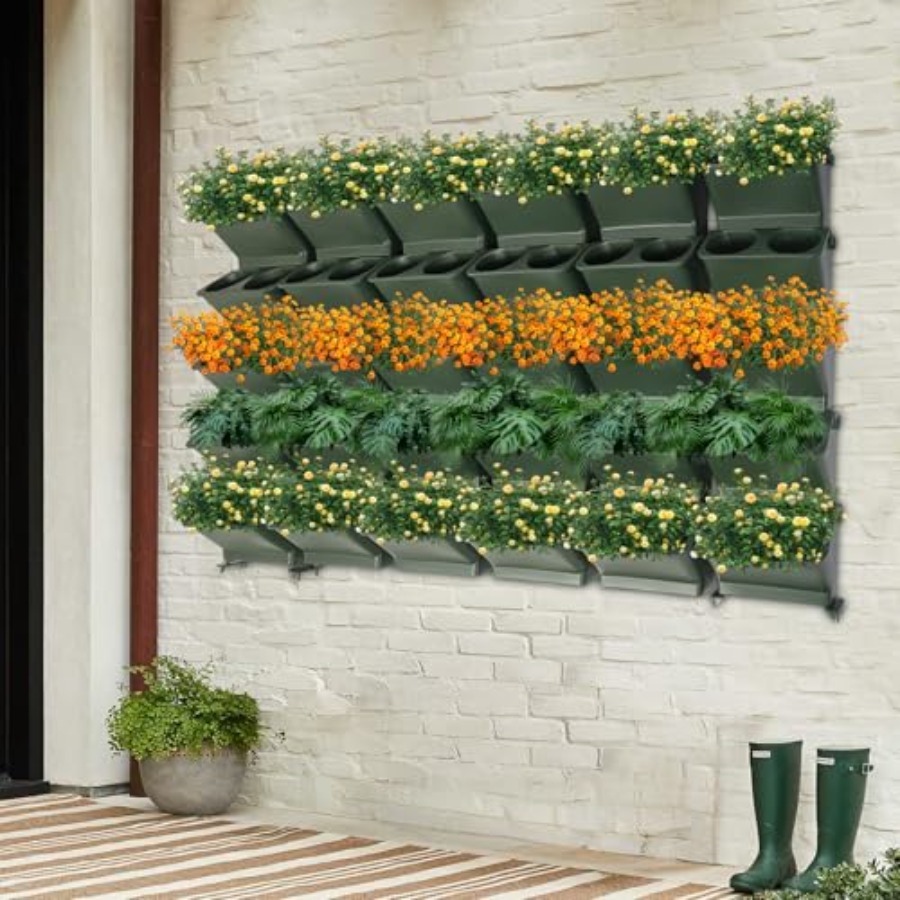 Verticale wandplantenbak voor  - Self-Watering Planter recensie en prijs