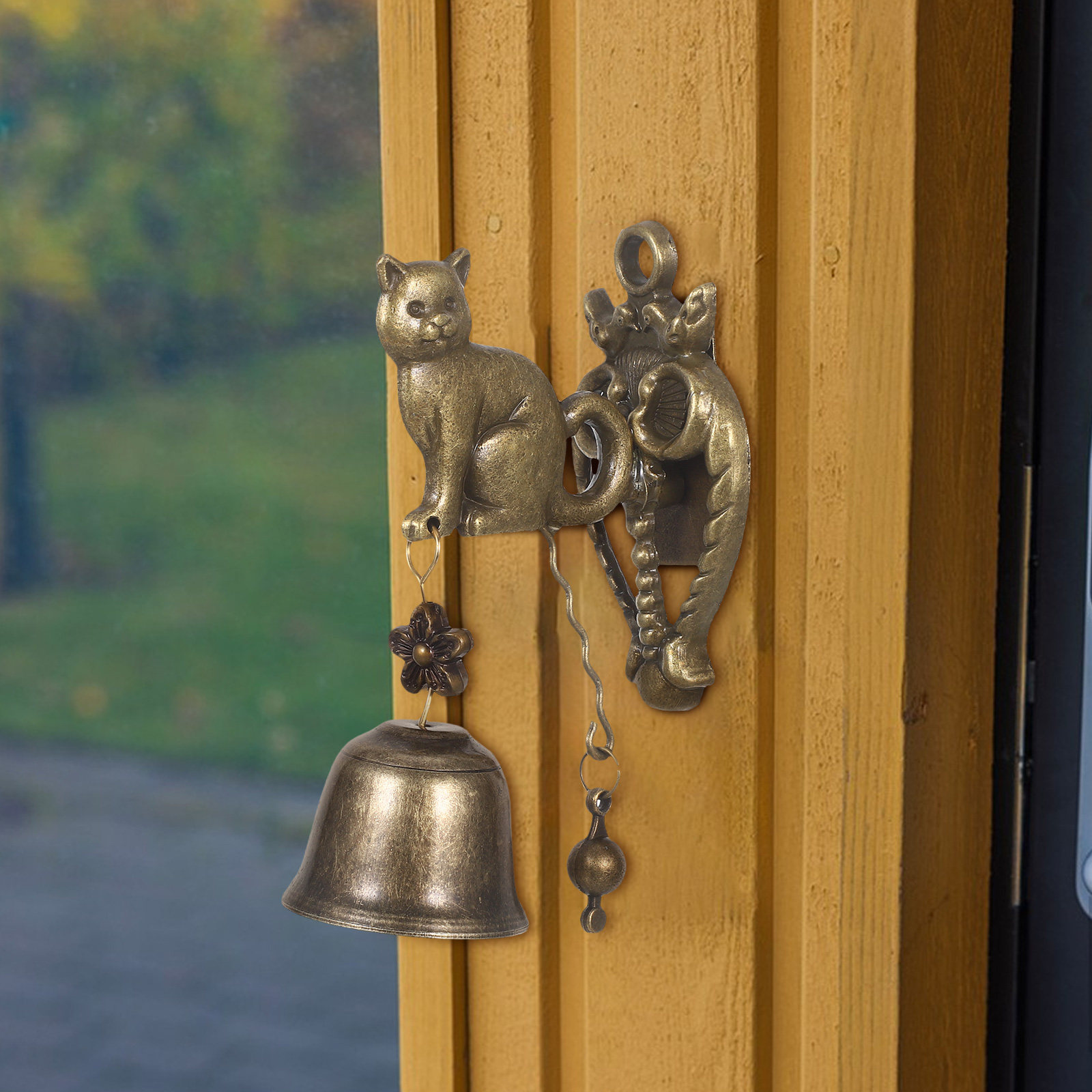 Vintage metalen kattendeurbel  - Gardening Tools Store recensie en prijs