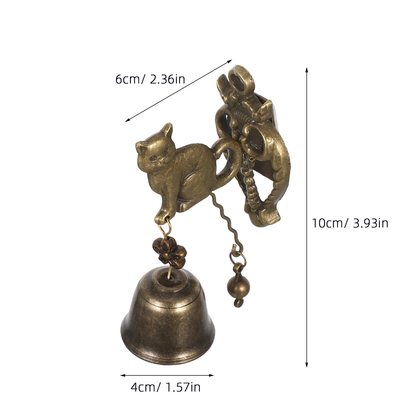 Vintage metalen kattendeurbel  - Gardening Tools Store recensie en prijs