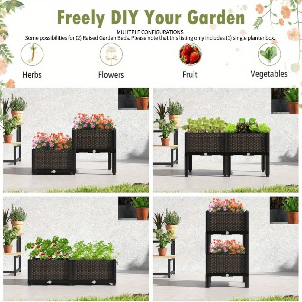 Verhoogde plantenbak voor de t - Self-Watering Planter recensie en prijs